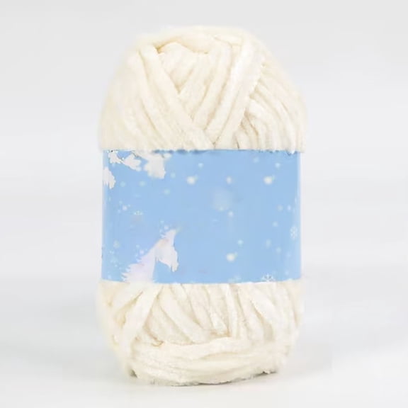 Soft Chenille Yarn for Crocheting Super Bulky Baby Blanket Yarn for Knitting, Weaving Craft DIY Amigurumi Yarn