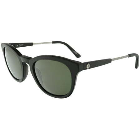 Electric Women's Txoko EE13401001 Matte Black Oval Sunglasses