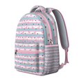 thumbnail image 2 of Tropical Flamingo School Backpack - Padded 17 Inch Laptop Compartment, Multiple Zippered Pockets for High School Essentials, Fashionable Bookbag, 2 of 6