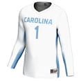 thumbnail image 2 of Youth GameDay Greats #1 White North Carolina Tar Heels Lightweight Women's Volleyball Jersey, 2 of 4