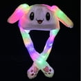 thumbnail image 1 of Chapeau d'Oreille Léger en Peluche Mignon pour Hommes et Femmes, Blanc, 1 of 4