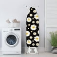 thumbnail image 3 of HELLHERO 15x54 Inch Ironing Board Cover, Daisy Ironing Board Protector, Dust Resistant Ironing Board Cover Protector, Scorch Heat Resistance, 3 of 5