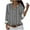 Black, variant on XFLWAM Womens Button Down Shirts Striped Long Sleeve V Neck Tops Wrinkle Free Collared Work Office Solid Blouses Casual Tops S
