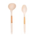thumbnail image 1 of 2 utensilios de cocina de silicona antiadherentes sin BPA. Utensilios de cocina resistentes al calor con mangos de madera., 1 of 5