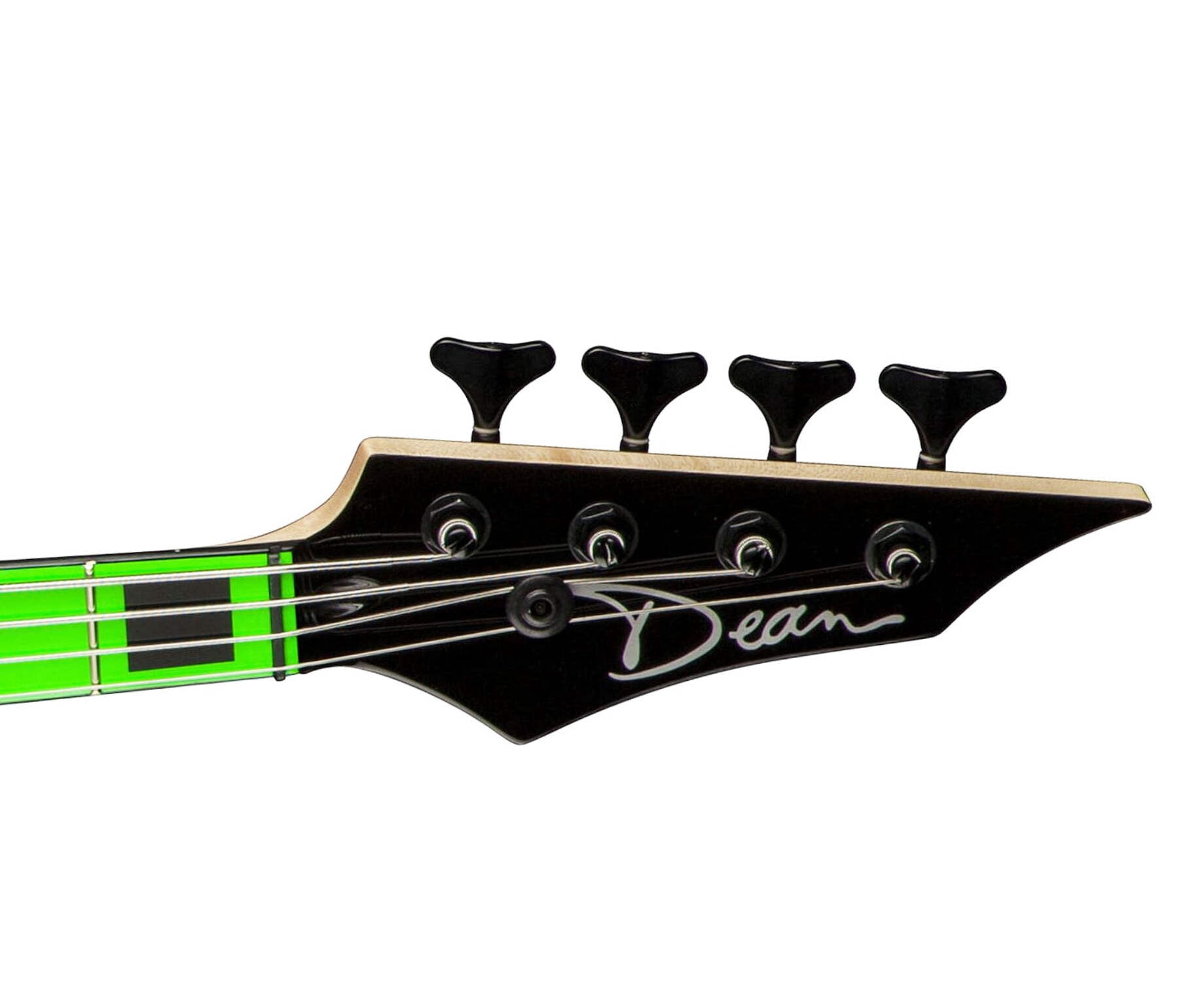 Dean Custom Zone Bass Guitar, Nuclear Green
