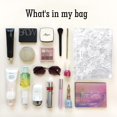 thumbnail image 4 of Bolsa de maquillaje STARDW Aesthetic Floral para mujeres y niñas, color blanco, 4 of 6