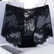 thumbnail image 2 of Gibobby Ropa interior de encaje sexy Ropa interior de mujer Ropa interior de talla grande Calzoncillos sin de encaje de cintura alta para mujer(Negro,G), 2 of 3