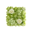 thumbnail image 1 of Panel de Flores Artificiales, Arreglo Decorativo de Rosas con Follaje, Fondos Florales, 35 x 35 cm para Bodas, Eventos, Fotografía, 1 of 5