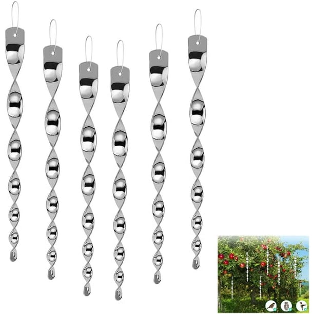 Woodpecker Bird Scare Devices,Reflective Scare Rods Control Device to