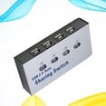 thumbnail image 3 of Raindrops Automatic USB Selector for Printer and Scanner Sharing Among Multiple Computers Durable and Space Saving, 3 of 8