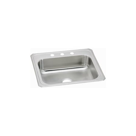 Elkay Cr31222 Gourmet Celebrity Stainless Steel Single Bowl Top