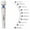 White, variant on Handheld Personal Wand Massager with 10 Powerful Magic Vibration, Neck Shoulder Back Massage for Deep Muscles Pain Relief-(Black)