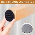 thumbnail image 3 of Non Slip Furniture Pads, 10 Sheets Rubber Furniture Stoppers for Furniture to Prevent Sliding, Non Slip Furniture Feet Grippers, Chair Leg Floor Protector, Anti Skid Pads for Furniture38MM, 3 of 4