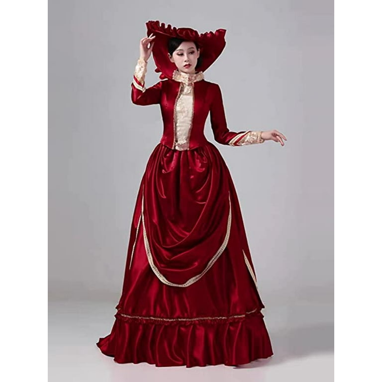fitted lace wedding dress Pink Marie Antoinette Dress Victorian inspired rococo Baroque costume –  MJcostume main image 0