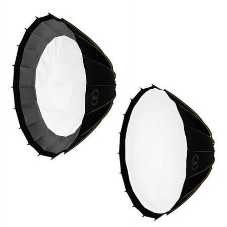 UPC: 0192223151284 | Inner and Outer Diffusion Fabrics for Profond Quick-Open 47.2  Deep Parabolic Softbox with Focusing Rod System