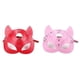 thumbnail image 5 of Women Cats Mask Half Face Cats Mask Leather Cats Ears Mask Cosplay Costume Accessory, 5 of 5