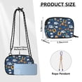 thumbnail image 4 of FORMRS Mini Crossbody Bag for Women Adjustable Rope Shoulder Casual Phone Purse, Cartoon Mail Truck Pattern, 4 of 7