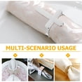 thumbnail image 4 of Miangastore 4pcs Napkin Buckles Cross Napkin Rings Holders Hotel Napkin Buckles Wedding Dinner Table Decor, 4 of 9