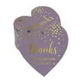 thumbnail image 1 of Inkdotpot Gold Foil Paper Hang Tags Thanks For Celebrating With Me Birthday Favor Tags 100 Pieces, 1 of 6