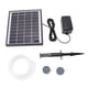 thumbnail image 3 of Bomba de oxígeno solar, bomba de oxígeno solar de 10 V, bomba de aire alimentada por energía solar, accesorios para peceras, integración perfecta, 3 of 12