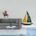 thumbnail image 2 of Adorno De Velero De Caballero Acrílico, Centro De Mesa, Colección, Decoración Del Hogar, Regalo Impermeable, Escultura De Escritorio, Decoración Feng Shui, Figura Decorativa Para Centro De, 2 of 8