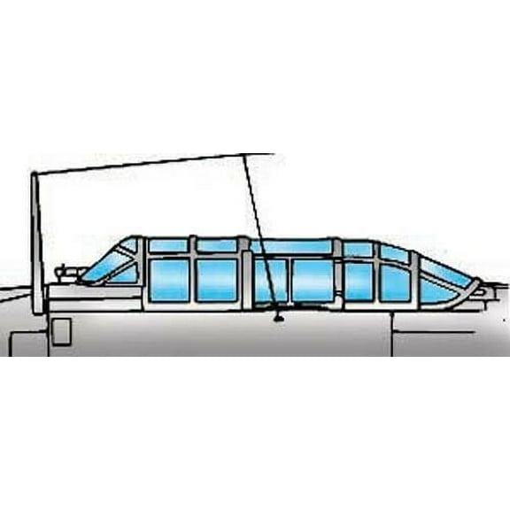 SBD-3 Dauntless Vacuform Canopy for Monogram (1/48 model kit accessory)
