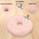 thumbnail image 4 of Chair Cushion | Solid Color | Foam Padded | Ultra Soft & Breathable Seat Pillow | Lightweight | 15x15x3 Inch | Cotton-Spandex | Comfortable Support | Home Office Kitchen Living Bedroom | 1 Pack, 4 of 6