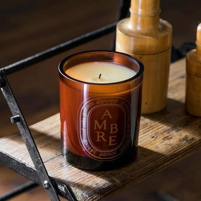 Diptyque Ambre Scented Candle with Vetiver & Patchouli - 10.2 oz