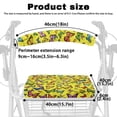 thumbnail image 6 of HELLHERO Colorful Butterflies Walker Seat Back Cover Removable Walker Backrest Cover for Seniors Stain-Resistant and Dust-Proof Design, 6 of 7
