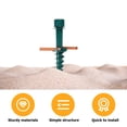 thumbnail image 3 of UPOUART beach sand anchor Ground Spike in Green for Outdoor Enthusiasts 1Pack, 3 of 8