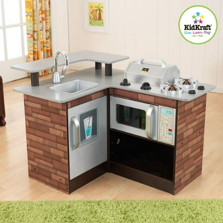 Kidkraft Chillin And Grillin Wooden Kitchen Chill Grill 53311 Kidkraft Chillin And Grillin Wooden Kitchen Chill Grill 53311 Brand New