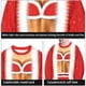 thumbnail image 4 of Injueey Ugly Christmas Sweater Camiseta para mujer Impresión digital 3D Pullover Sudaderas para fiesta navideña Kits de decoración para fiestas No.2 Injueey HA046225-02, 4 of 6