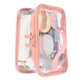 thumbnail image 1 of Clear Toiletry Bag, Thickening Transparent Cosmetic Bag Multi Purpose Portable Easy To Operate  For Travel For Camping For Home, 1 of 8