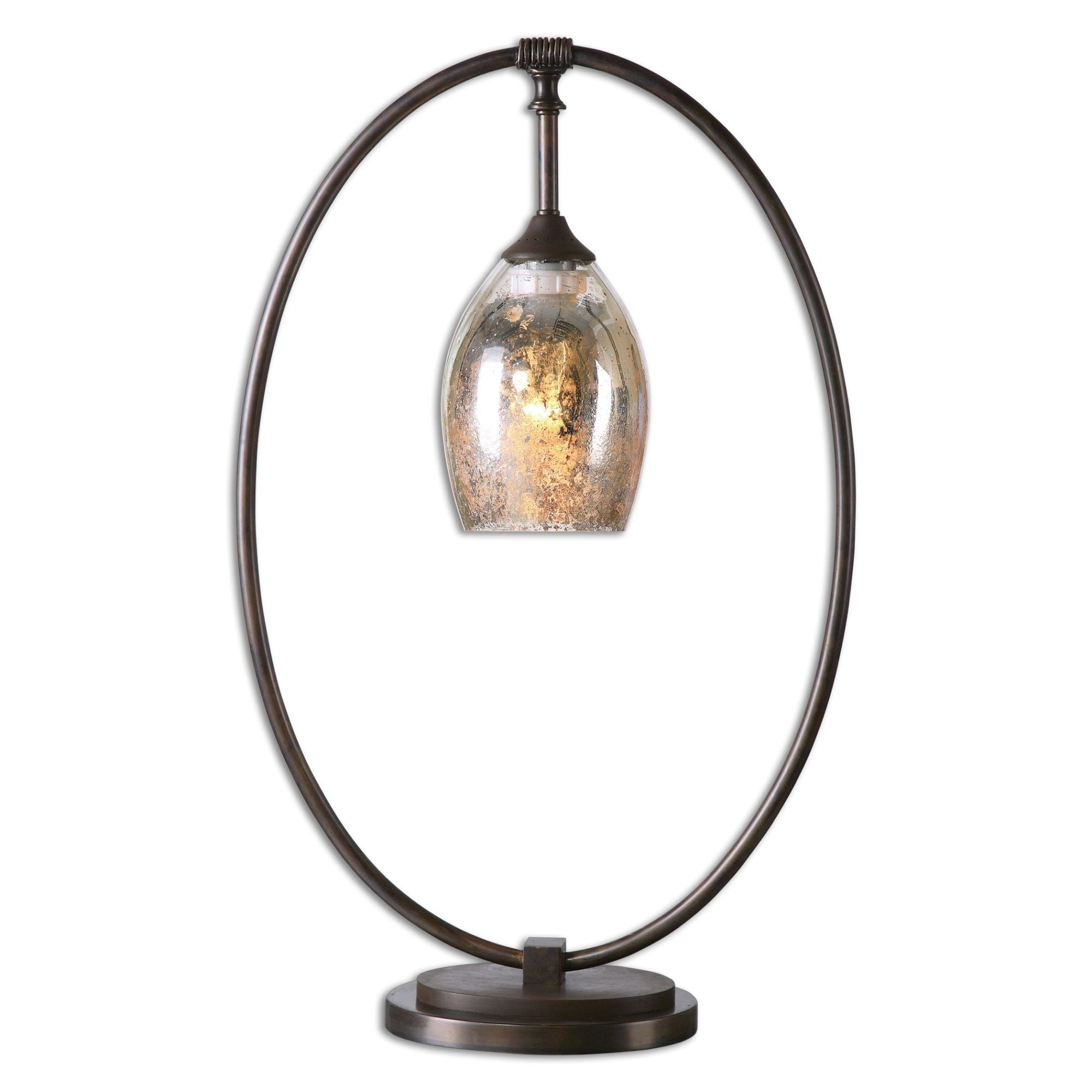 Uttermost 291811 Lemeta 1 Light Table Lamp Bronze