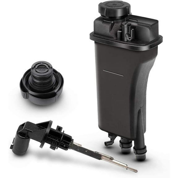 A-Premium Engine Coolant Recovery Reservoir Tank with Cap & Sensor Replacement for BMW E39 525i 2.5L 2001-2003 528i 2.8L 1999-2000 530i 3.0L 2001-2003