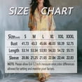 thumbnail image 4 of Morttic Women's Boho Floral Print Batwing Sleeve Ethnic Retro V-Neck Embroidered Trim Casual Vacation Maxi Dress Yellow，S, 4 of 4