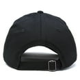 thumbnail image 3 of DALIX Artist Expression Baseball Cap Mens Womens Embroidered Hat in Black, 3 of 7