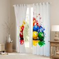 thumbnail image 3 of Castle Fairy Billiards Print Black Out Curtains,Snooker Curtains Pack of 2 (42x63 Each), 3 of 6
