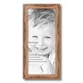 thumbnail image 2 of ArtToFrames 8" x 18" Honey Picture Frame, 8x18 inch Brown Wood Poster Frame (WOM-4085), 4 Pack, 2 of 7