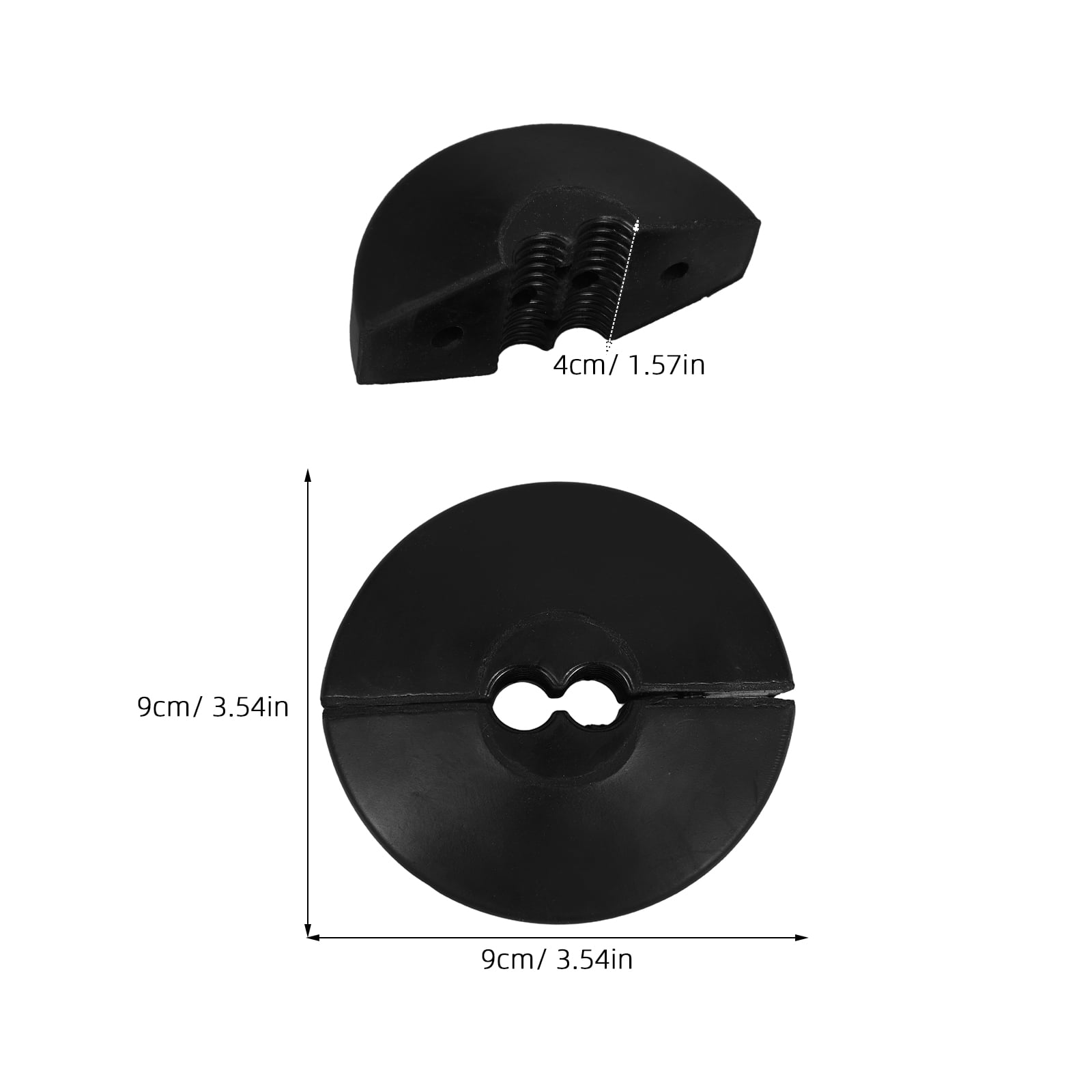 OUNONA Rubber Bumper for Air Hose Reel Replacement, Universal Fit Hose Reel Parts Accessory