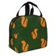 thumbnail image 2 of Balery Bold Squirrel Silhouettes Bolsa de Almuerzo Aislada – Caja de Almuerzo con Papel de Aluminio Grueso, Mantiene la Comida Fresca por 4 Horas, 2 of 8
