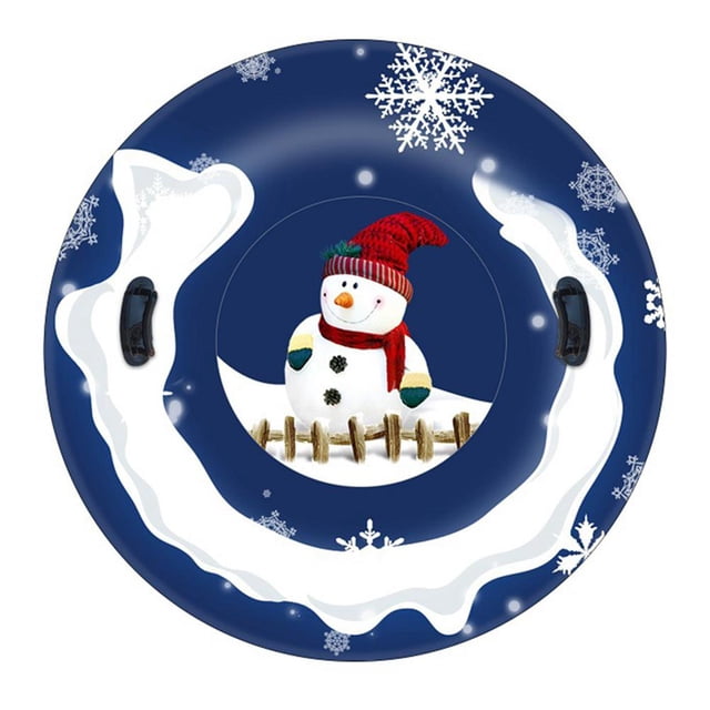 Esquí Inflable Con Asa De Remolque Anillo De Esquí Resistente Al Frío De Pvc Tubo De Nieve Inflable Juguetes De Nieve De Navidad Para Niños Y Adultos Yuarrent HA046117-03