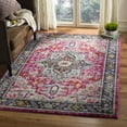 thumbnail image 3 of SAFAVIEH Monaco Maryam Traditional Area Rug, Fuchsia/Grey, 5'1" x 7'7", 3 of 6