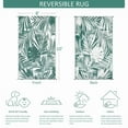 thumbnail image 4 of Aonewoe Outdoor Rug 8x10 Waterproof Reversible Plastic Straw Camping Rugs for Outside RV, Indoor Outdoor Area Rugs for Patio,Deck,Porch,Balcony, Green & White, 4 of 9