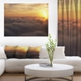 thumbnail image 1 of Yellow Sunrise above Clouds, 1 of 3