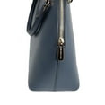 thumbnail image 4 of Michael Kors Large Emmy Leather Shoulder Dome Satchel Bag Navy New With Tags, 4 of 6