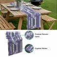 thumbnail image 5 of Purple Gray Table Runner - 48 Inch Long, Kitchen Dining Table Runner Dresser Scarves, Vintage Farmhouse Ombre Wooden Grain Farmhouse Decor for Coffee Tables Wedding Party Banquet, 5 of 8