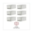 thumbnail image 4 of Heavy-Duty Storage Box Drawer Legal Size White 6/Carton (UNV85301), 4 of 8