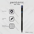 thumbnail image 4 of PENTONIC Gel Pen Assorted (12 Colors), 12/Plastic Container, 4 of 6