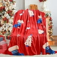 thumbnail image 2 of Christmas Velvet Plush Blanket - Soft Warm Cozy Holiday Printed Throw/Blanket - 51.2x60 inch, 2 of 7